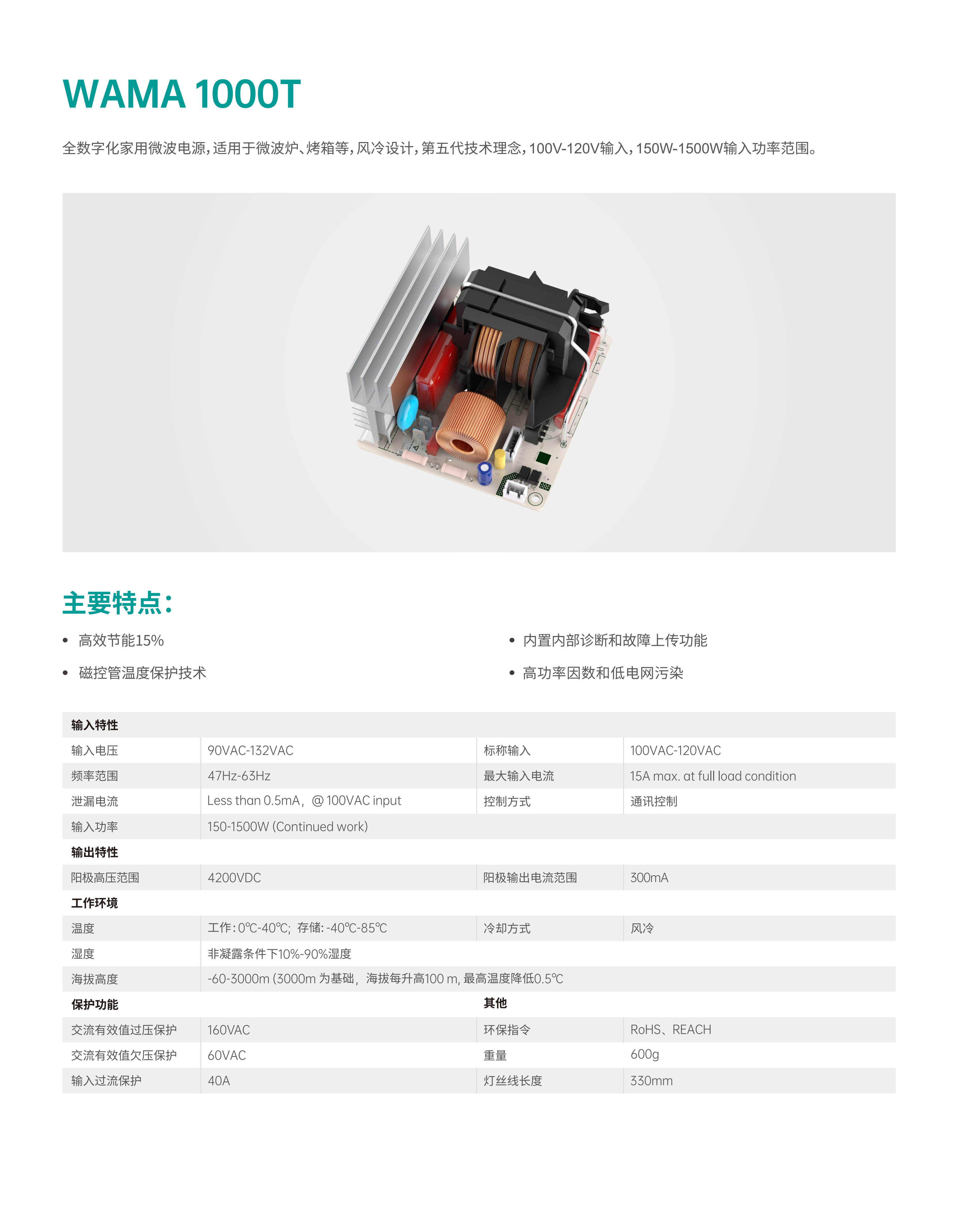 家用微波解决计划